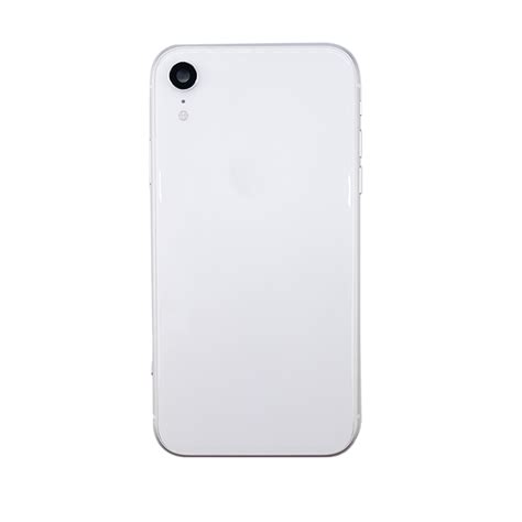 iPhone XR White Rear Back Housing Midframe 